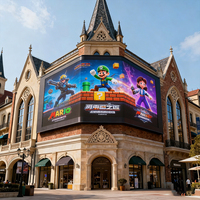 Écran LED P3 P4 P5 pour publicité extérieure, mur vidéo, étanche IP65, installation sur colonne, sur pied, haute luminosité