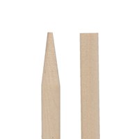 Brochettes en bois miniatures personnalisées de 4 pouces Brochettes coréennes en bois de bouleau naturel pour les fêtes en plein air Torréfaction de fruits Utilisation au restaurant