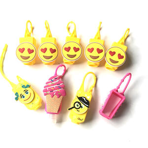 공장 도매 만화 작은 동물 실리콘 손 소독제 홀더 30ML 실리콘 향수 병 홀더 - Product Image 2