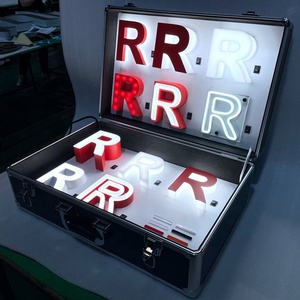 Cosun dấu hiệu Led Chữ Mẫu Acrylic Chữ Mẫu kinh doanh thư Logo tùy chỉnh Vàng - Product Image 3