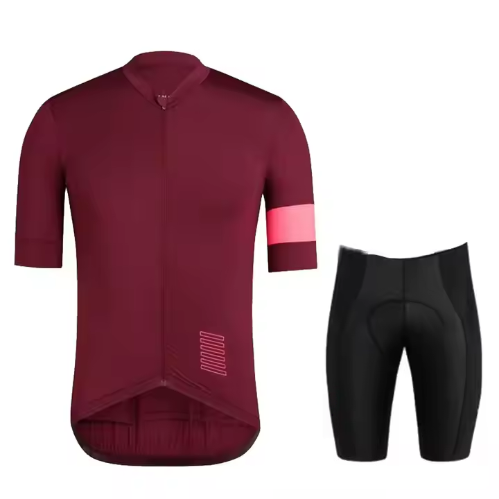Manufacturer Polyester Short Sleeve Cycling Uniform