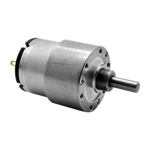 Motor de Engranajes de CC Miniatura de Alto Torque 37-520, 24V 200RPM para Electrodomésticos, Cortinas Eléctricas, Certificado RoHS, Eje de 4mm para Mezcladoras - Product Image 1