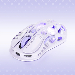 Mouse da Gaming Wireless GravaStar Mercury M1 Pro in Lega di Magnesio, PAW3395 26000DPI, Frequenza di Aggiornamento 4K, Tri-modalità, <span class=keywords><strong>Grigio</strong></span> Canna di Fucile per PC Gamer - Product Image 2