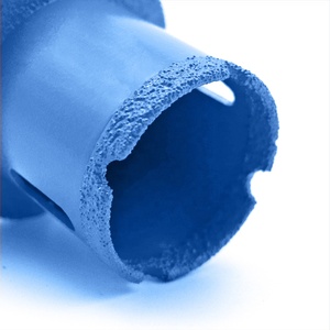 Forets diamantés brasés sous vide 40-60 mm à queue triangulaire, double couche, pour l'ouverture de trous dans les plans de travail, éviers et vasques - Product Image 6