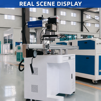 Machine de marquage laser Fiber MAX JPT à grande vitesse avec alimentation automatique, vision CCD, ligne de convoyage en ligne, impression de codes QR, de dates et de logos