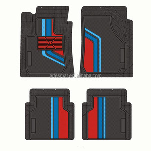 <span class=keywords><strong>2024</strong></span> Artes Popular Universal de 4 piezas para todo tipo de clima duradera de goma antideslizante PVC almohadilla para el taló<span class=keywords><strong>n</strong></span> alfombrillas de coche para coches camiones SUV - Product Image 1