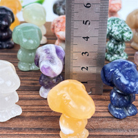 Les sculptures de guérison en cristal de vente directe d'usine mélangent le matériel Snoopy pour le cadeau et la décoration