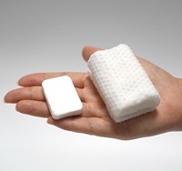 Mini Compressed Towels Disposable Cotton Soft, for Travel Home Outdoor Activities Individually Packaged Face Towels