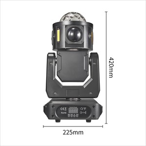 KTV 100W RGBW DMX efecto láser estroboscópico Led Flying Star Hammer Beam cabeza móvil luz DJ fiesta <span class=keywords><strong>Disco</strong></span> evento KTV Club iluminación - Product Image 3