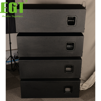 Système de sonorisation professionnel double 12 pouces à ligne passive avec basses ultra profondes pour stades, concerts et festivals en plein air de grande envergure