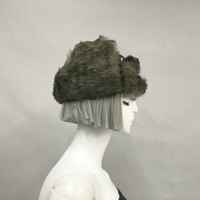 Gorro de Invierno Personalizado con Orejeras, Gorro de Esquí, Gorro de Lana Tipo Bomber, Gorro de Mujer con Pelo Sintético de Zorro, Gorro Grueso