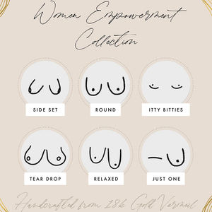 Collar con colgante <span class=keywords><strong>de</strong></span> disco redondo <span class=keywords><strong>de</strong></span> acero inoxidable para <span class=keywords><strong>lactancia</strong></span>, joyería potente feminista para el cáncer <span class=keywords><strong>de</strong></span> pecho - Product Image 2