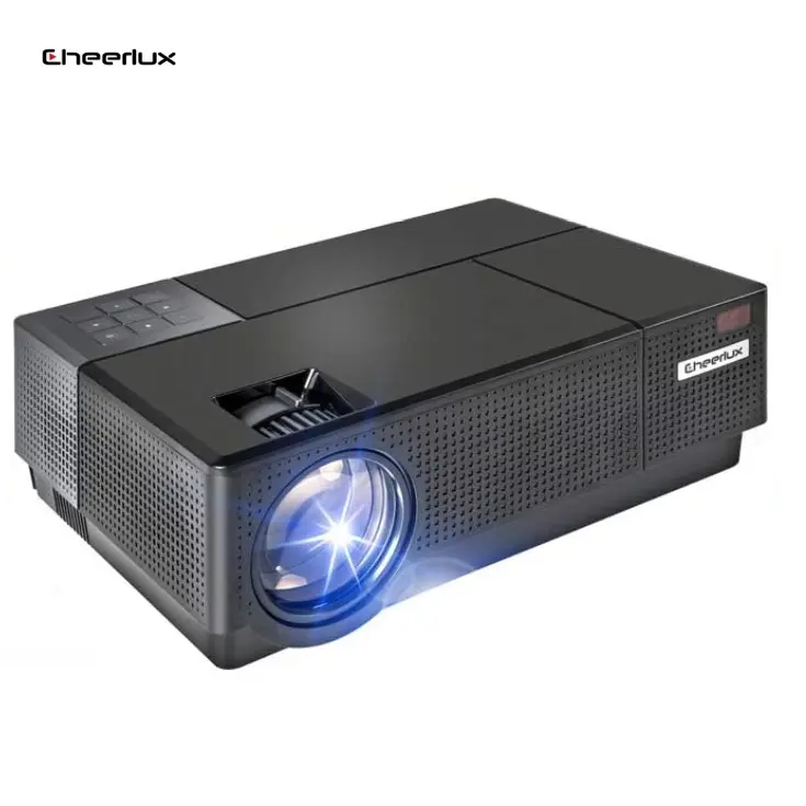 Cheer lux 4000Lumen LCD-Projektor 1080p Full HD Video Proyector LED Heimkino Smart Projektor Großbild-Heimkino Beamer