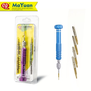 Juego <span class=keywords><strong>de</strong></span> Destornilladores Magnéticos <span class=keywords><strong>de</strong></span> Precisión 5 en 1 para Reparación <span class=keywords><strong>de</strong></span> Teléfonos Móviles, para Reparación <span class=keywords><strong>de</strong></span> iPhone - Product Image 1