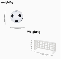 Ensemble de tenue de footballeur pour poupée elfe de Noël de 30 cm, comprenant maillot, short, chaussettes et trophée, accessoires pour poupée elfe