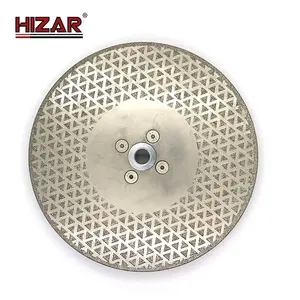 230mm electroplated diamond saw blade with flange for cutting marble, porcelain, granite etc