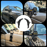 Accessoires de voiture, éclairage de travail LED, éclairage auxiliaire, support de pilier A en aluminium noir pour Nissan Frontier 2023-2026
