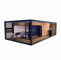 Cabane en A pour le glamping |   Maison préfabriquée modulaire pour camping de villégiature |   Chalet de montagne en verre de luxe prêt à être expédié