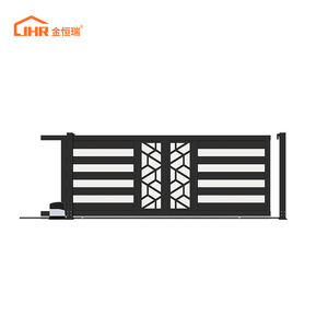 Installation facile, <span class=keywords><strong>portail</strong></span> <span class=keywords><strong>coulissant</strong></span> automatique <span class=keywords><strong>de</strong></span> 5 m, design pour petite maison - Product Image 3