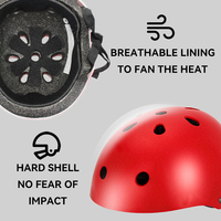 Casque de sécurité ABS d'extérieur pour enfants Casque de vélo avec logo personnalisé pour garçons et filles pour le sport et le cyclisme