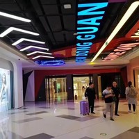 Éclairage commercial, luminaire suspendu long et carré, alphabet ABCD, lustre LED linéaire, luminaires suspendus pour immeuble de bureaux, dimmable