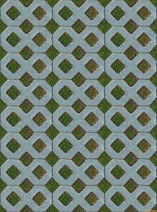 Moule de matériaux de construction en plastique, usine direct double huit caractères <span class=keywords><strong>brique</strong></span> d'herbe ciment - Product Image 6