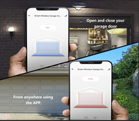 Contrôleur d'ouverture de porte de garage WiFi, télécommande intelligente pour porte de garage, ouvre-porte de garage universel