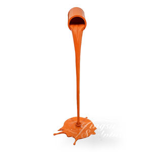 ถังใส่สีน้ำมันรูปปั้นศิลปะไฟเบอร์กลาสสำหรับใช้ในบ้านดีไซน์ออกแบบได้ตามต้องการสีสันสดใส - Product Image 2