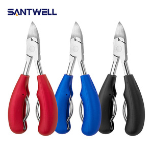 Ingrown Toenail Clippers Heavy Duty Curved Blade Nail Nipper 3Cr13 Stainless Steel Paronychia Nail Trimmer Thick Ingrown Nails - Product Image 1