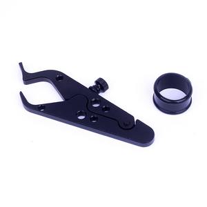 Poignée d'accélérateur de moto durable en alliage d'aluminium avec anneau de protection en silicone - Product Image 2