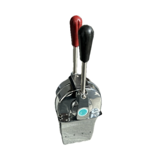 Double Handles Marine Engine Throttle Control Lever with Cables for Boats and Ships