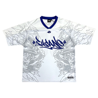 Jersey Olahraga American Football Bahan Mesh Ukuran Besar Bernapas Nyaman Plus Size Berkualitas Tinggi Poliester/Katun Cetak Digital Unisex Cepat Kering