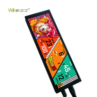 Écran LCD étiré de 7,84 pouces 400*1280, moniteur USB, écran portable miniature pour Aida64 Raspberry Pi