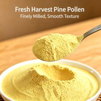 Poudre de pollen de pin, extrait végétal de qualité alimentaire, multivitamines, polyphénols, extraction liquide-solide, sac de 1 kg