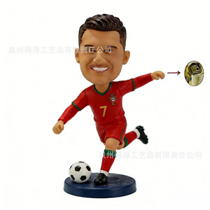 Figura de resina personalizada de estrella de fútbol, modelo BHJ-087, para regalo empresarial o decoración. - Product Image 3