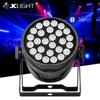 RGBW 27x10w 4-en-1 LED Par matériau aluminium DMX512 Par peut s'allumer pour la scène de fête de mariage DJ
