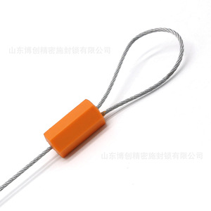 Innovation en matière de scellages en fil d'acier : Scellages en fil d'acier A3 de 25 cm pour conteneurs en plastique ABS et logistique de pipeline - Product Image 2