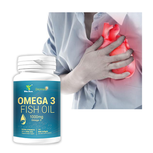 Integratore alimentare sano a base di erbe omega-3 <span class=keywords><strong>DHA</strong></span> olio di pesce softgel <span class=keywords><strong>1000</strong></span> <span class=keywords><strong>mg</strong></span> capsule morbide - Product Image 1