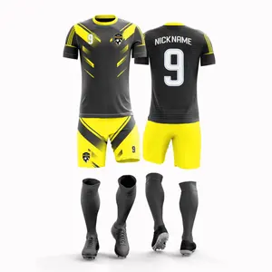 HOSTARON Custom Original Quality Jersey Set Football Shirt Men Clothes Uniform Sublimation Retro Kits Soccer Wear