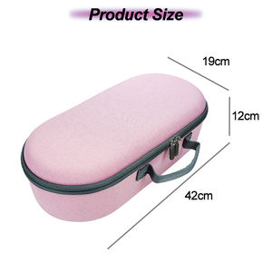 Custodia per attrezzi a mano impermeabile su misura Eva Hard Shell fair Dryer custodia da viaggio attrezzatura da barbiere Eva Hair bigler custodia - Product Image 3