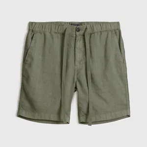 Size 28 - 40 Side Pocket Men's Shorts Luxurious Lightweight 100% Linen Shorts for Men
