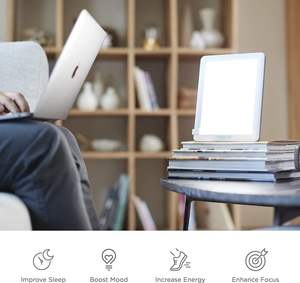 Lampe de thérapie par la lumière LED sans UV physique professionnelle lampe blanche brillante à la <span class=keywords><strong>vitamine</strong></span> <span class=keywords><strong>D</strong></span> pour triste - Product Image 3