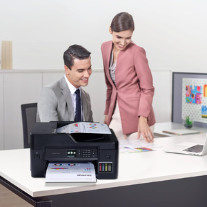 Impresora Multifuncional A3 con Tanque de Tinta para Brother MFC-T4500DW, Inalámbrica, Impresión a Color, Copia, Escaneo, Fax, Uso en Oficina, Impresora Lista para Dúplex y ADF - Product Image 5