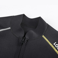 1.5mm Offre Spéciale raisonnable bas prix apnée combinaison demi femmes hommes à manches longues surf costume haut combinaison pour professeur de natation