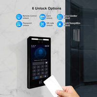 Trudian Smart Bluetooth porte contrôle d'accès Qr Code lecteur de carte interphone vidéo en métal Station extérieure avec reconnaissance faciale