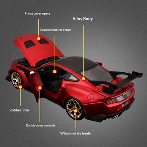 <span class=keywords><strong>Maisto</strong></span> <span class=keywords><strong>1</strong></span>:<span class=keywords><strong>18</strong></span> Ford Mustang GTD, Modelo de Auto de Colección Fundido a Presión, Juguete de Vehículo - Product Image 5