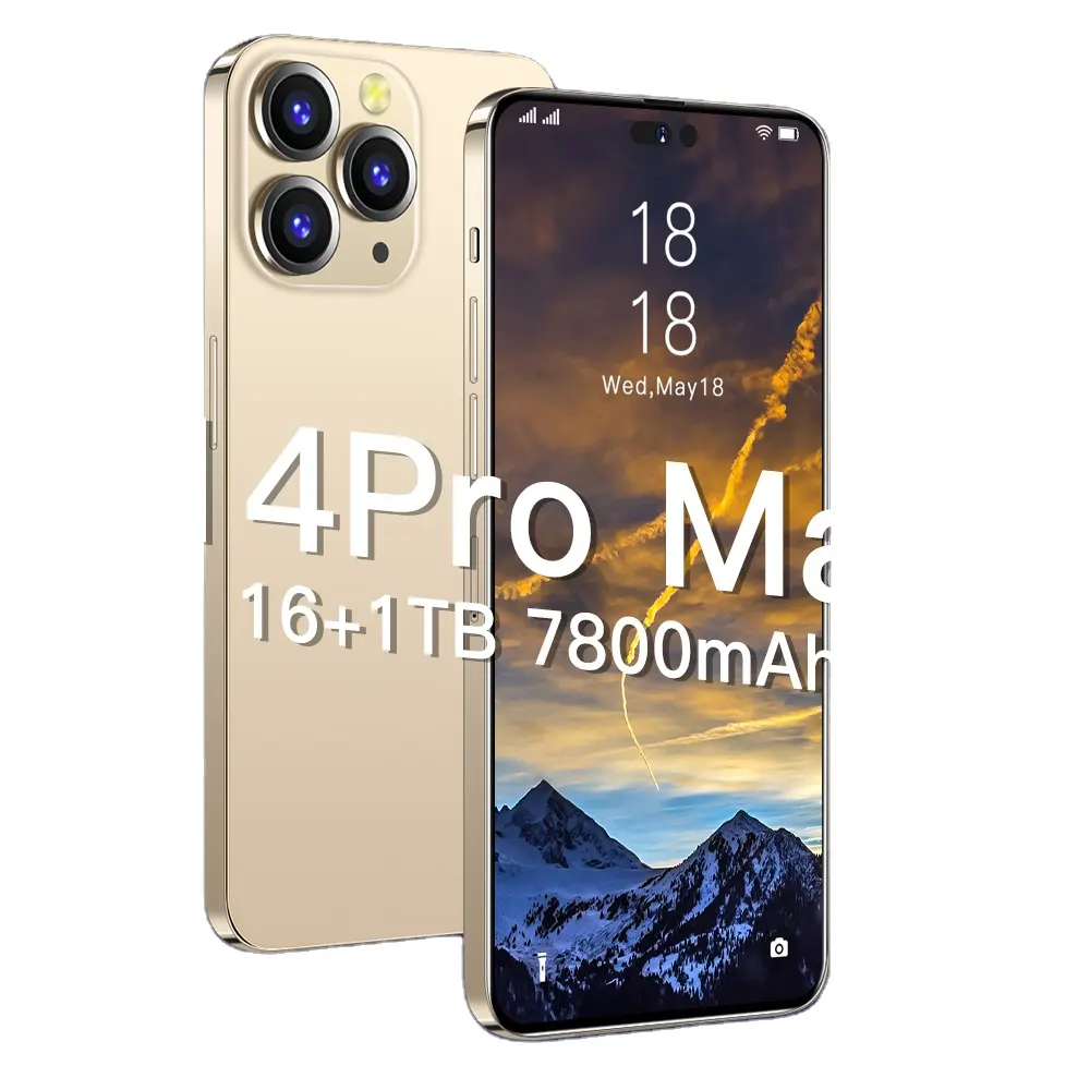 i Telephone Global Version Original mobile i14 Pro max phone 6.8 Inch 5G 16+1T Unlocked Smartphone Android Smartphone