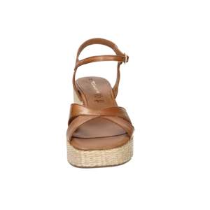Tamaris Women's Heeled Sandal Leather 7.5 Cm Heel Size 37 Platform Style - Product Image 3