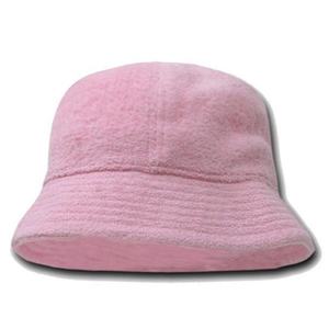 Chapeau seau en coton éponge nouveau style ACE Design personnalisé Chapeau seau blanc bleu en éponge pour enfant adulte - Product Image 4