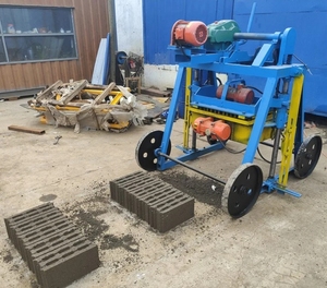 Bê tông trứng đặt khối máy hướng dẫn sử dụng máy làm gạch nhỏ di động máy làm gạch - Product Image 4